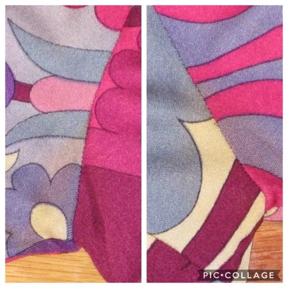 1970s EMILIO PUCCI SILK JERSEY KNIT DRESS 8 - Picture 8 of 8